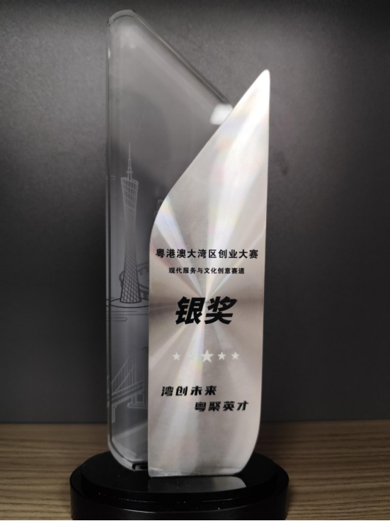 粤港澳大湾区创业大赛-现代服务与文化创意赛道（银奖）